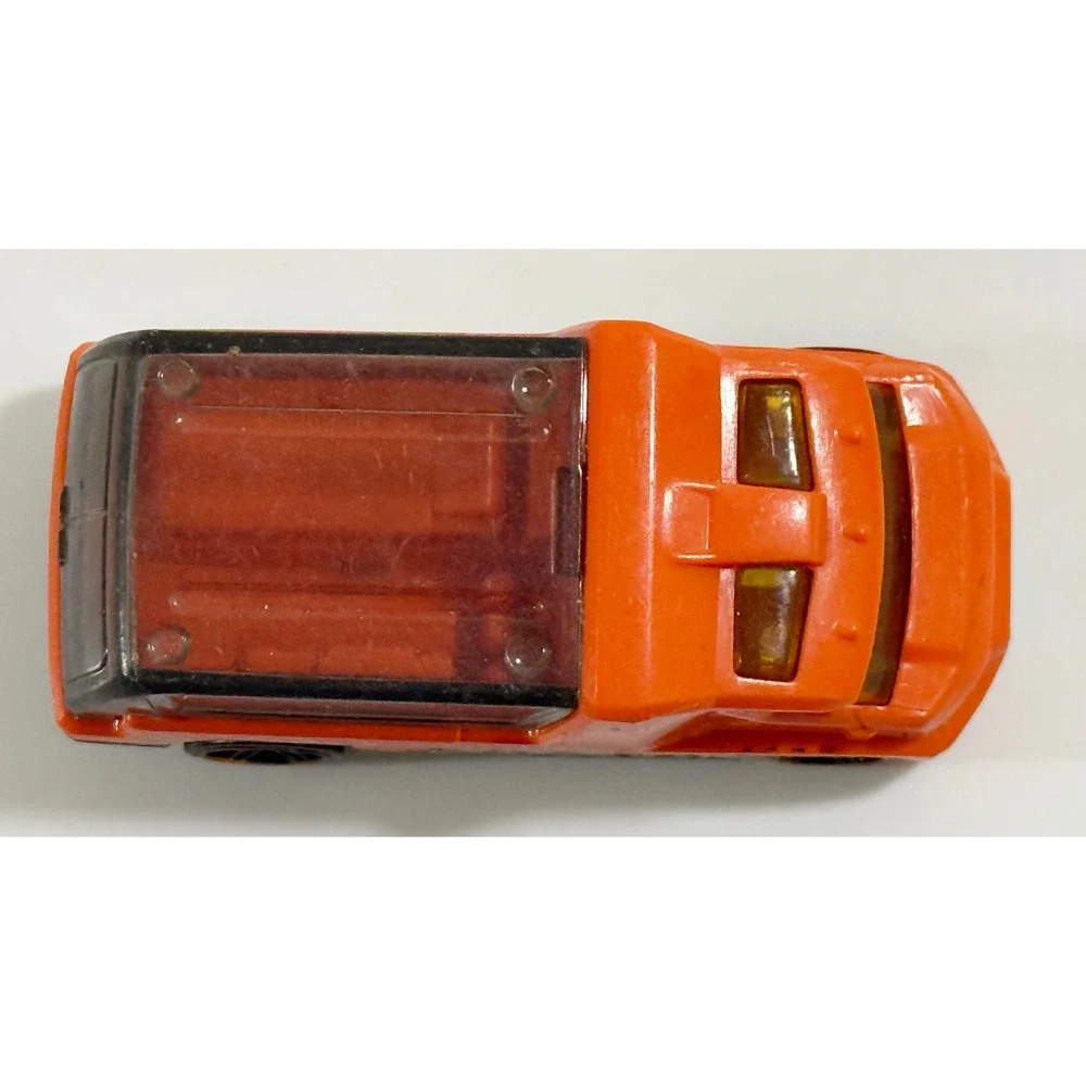 Hot Wheels Diecast Truck Kids 1:64 Orange Flame Hazard Stripe R0935